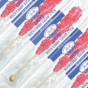 D&P - 120 CT CRYSTAL STIX CHERRY WRPD