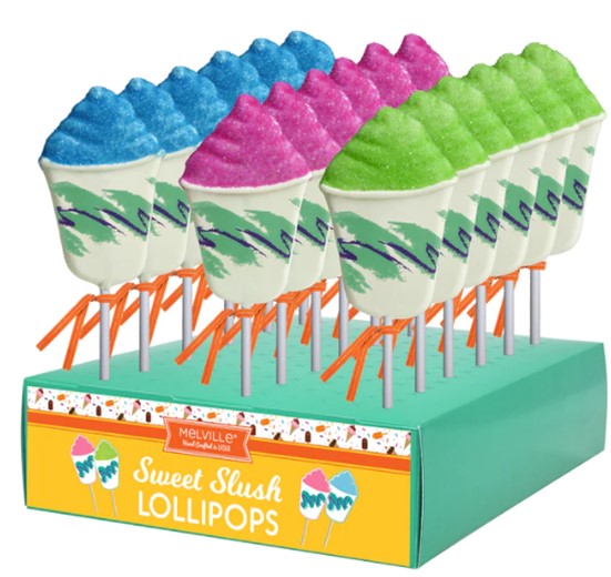 MELVILLE - FROZEN SLUSHY DRINK POPS 24 CT (S)