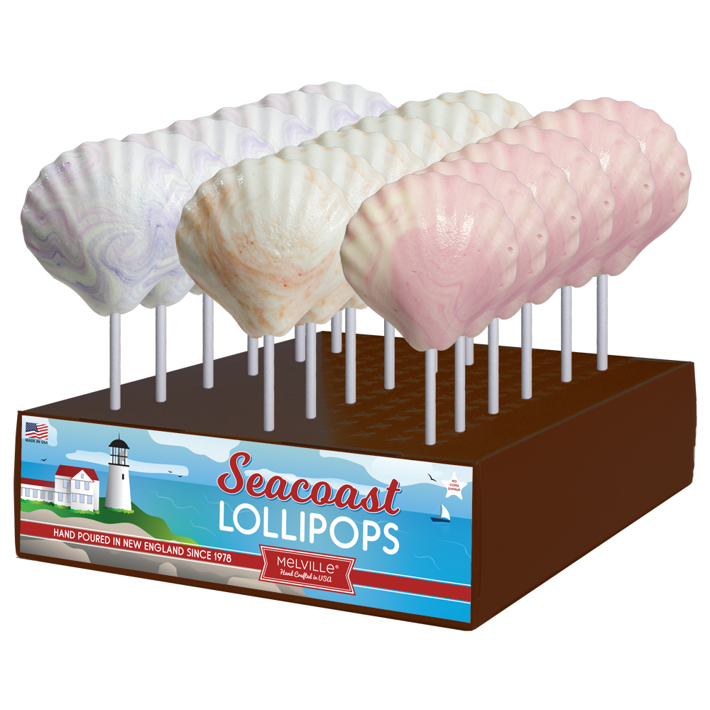 MELVILLE - SEACOAST SHELL CREAM POPS 24 CT (S)