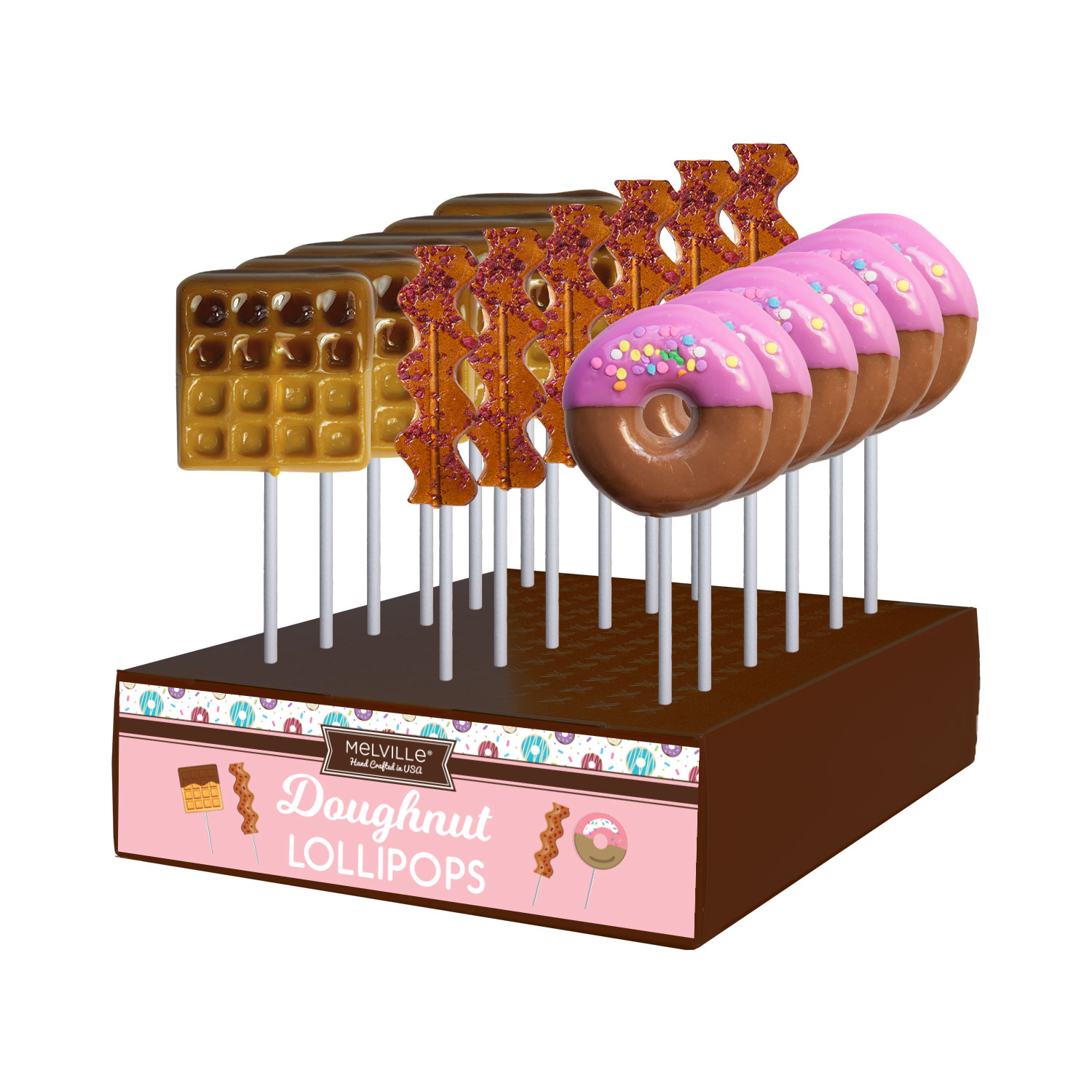 MELVILLE - BREAKFAST ASST POPS 24 CT (43612) (S)