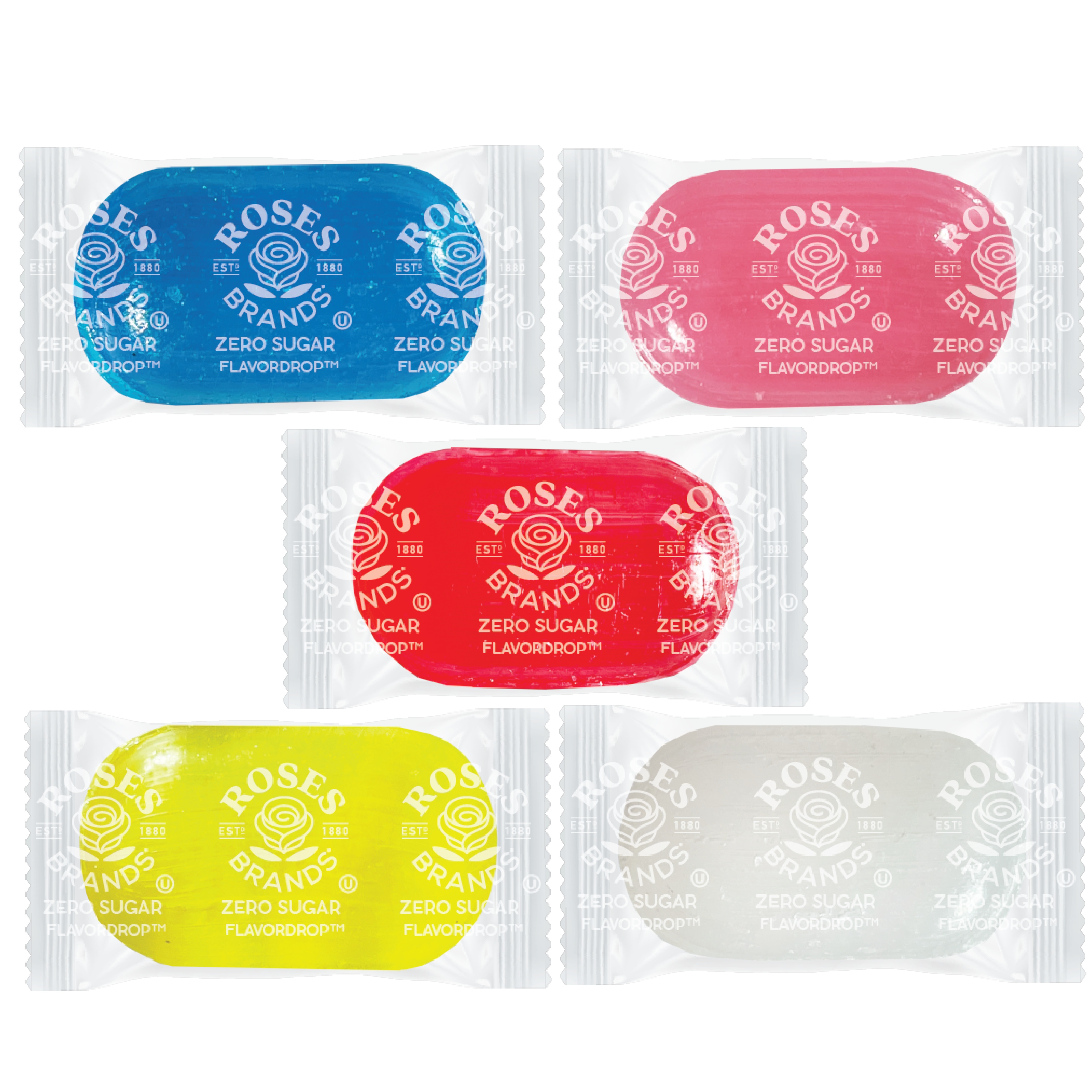 ROSES - ZERO SUGAR ASST FLAVORDROPS BULK (WRPD)