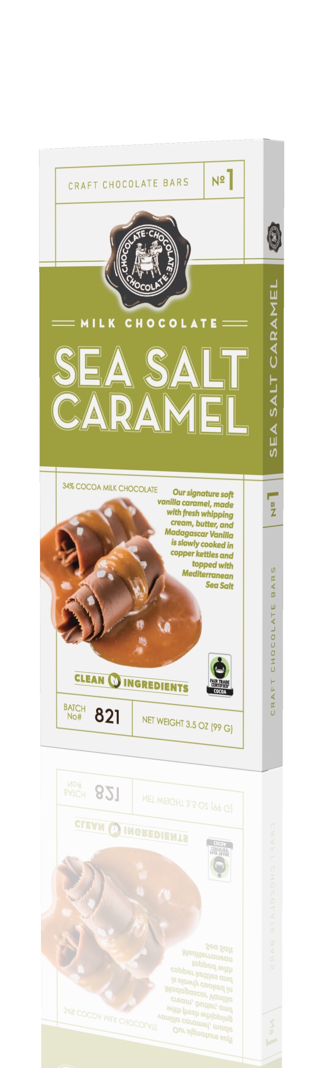 CCC - BARS MK SEASALT CARAMEL 3.5 OZ 12 CT