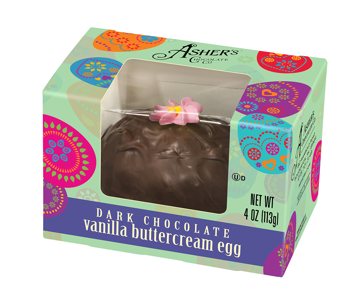 (A) 4 OZ DK VANILLA BC BOXED EGG - 9 CT (E)