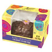 (A) 8 OZ DK COCONUT CRM BOXED EGG -12 CT (E)