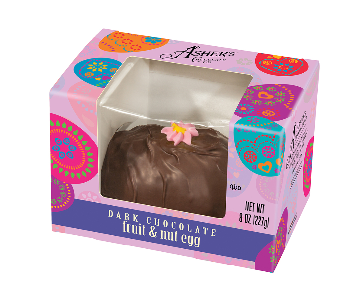 (A) 8 OZ DK FRUIT/NUT BOXED EGG - 12 CT (E)
