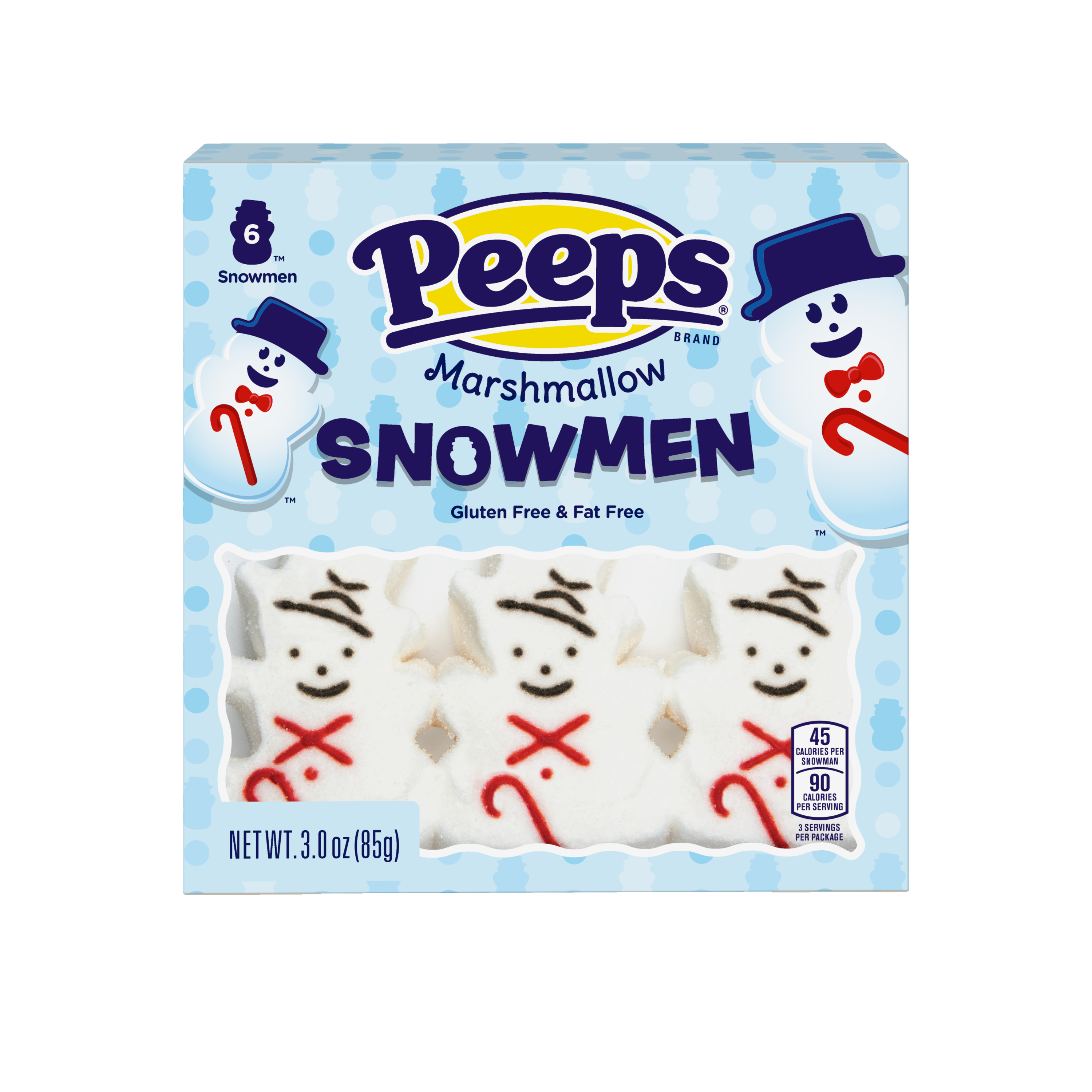 JUST BORN - MARSH SNOWMEN 6 PC TRAY (59606) (X)
