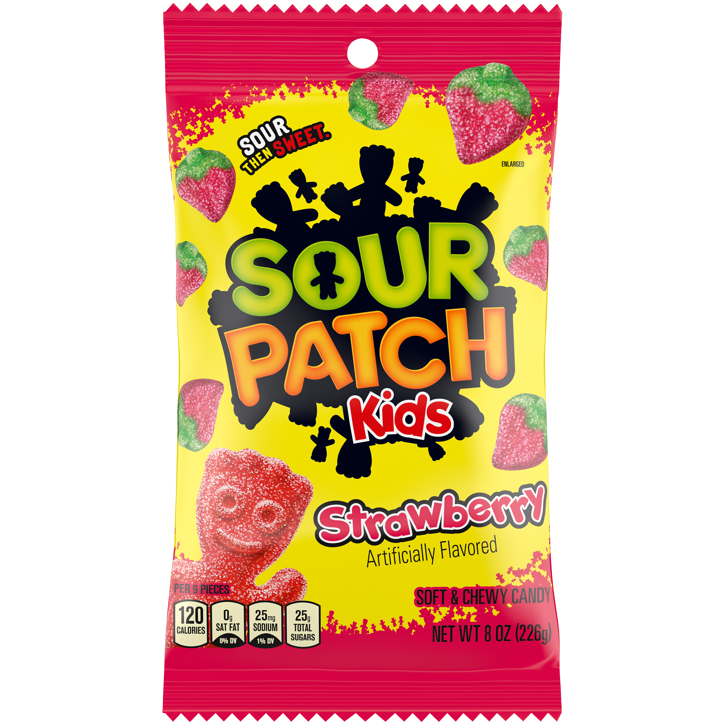 MONDELEZ - STRAWBERRY SOUR PATCH 8 OZ BAG 12 CT(S)