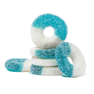 ALBANESE - RINGS - BLUE RASP