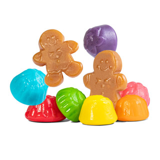 ALBANESE - XMAS JOLLY GINGERBREAD GUMMIES (X)