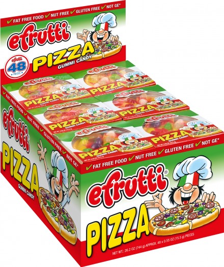 EFRUTTI - GUMMI PIZZA 48 CT