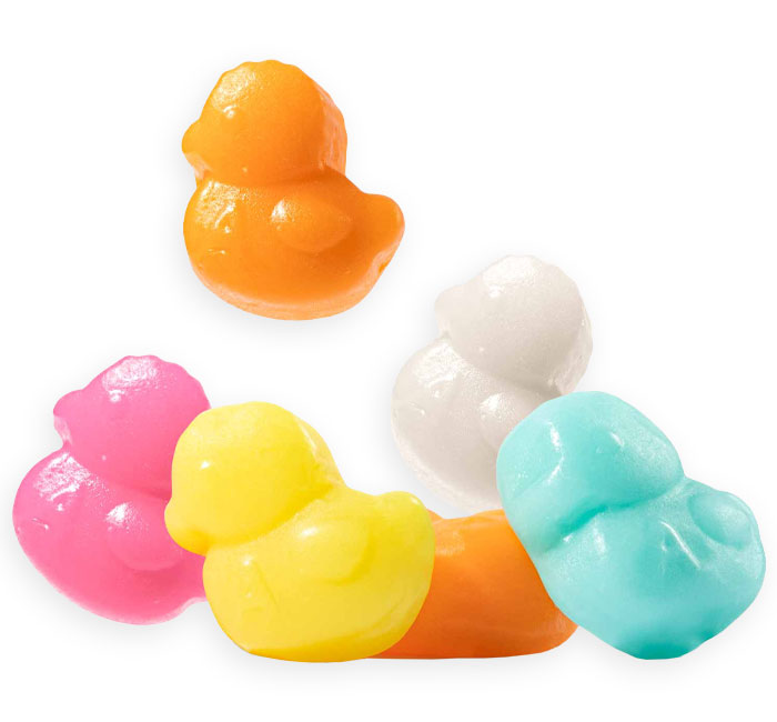 ALBANESE - LUCKY DUCKY OILED GUMMY DUCKS (E) - 4/5LB