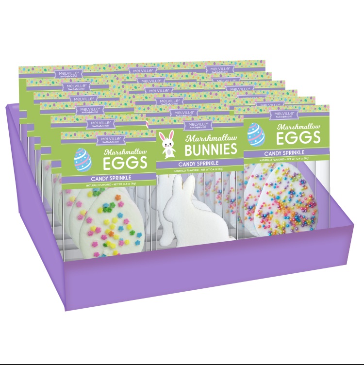 MELVILLE - MARSH TOPPERS/EGGS & BUNNY 18 CT (E)