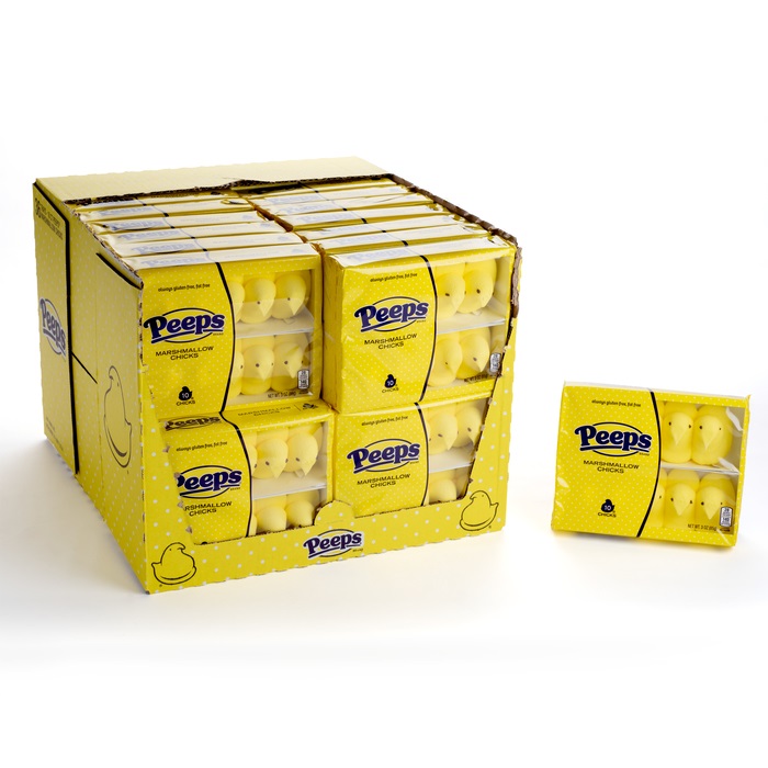 JUST BORN - PEEPS YELLOW 10 PC (E)