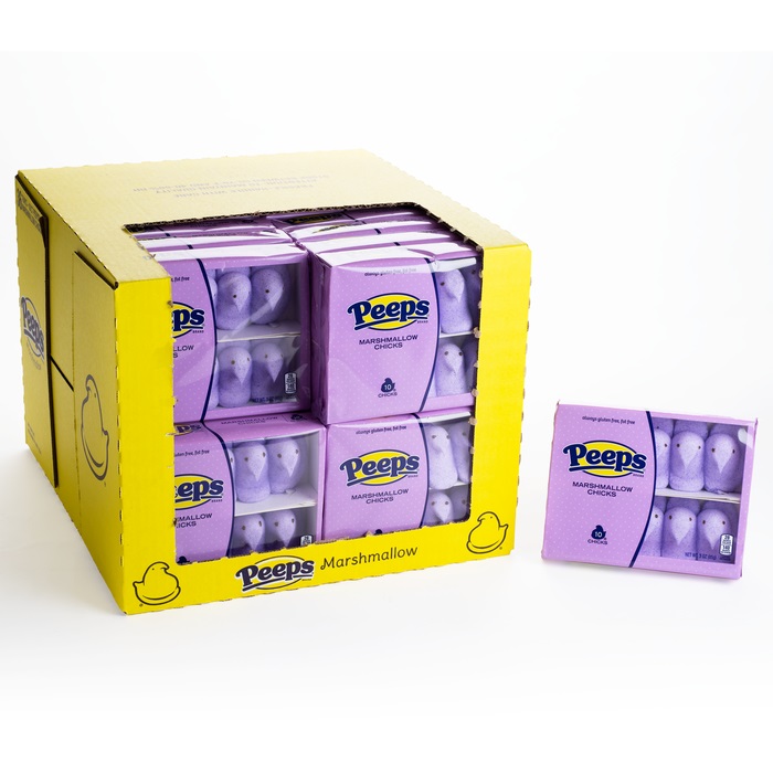 JUST BORN - PEEPS LAVENDER 10 PC (E)
