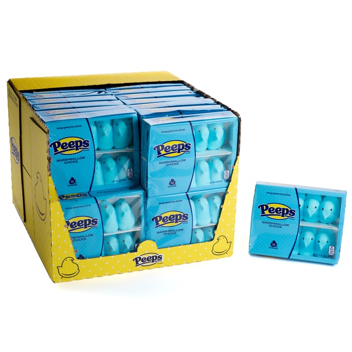 JUST BORN - PEEPS BLUE 10 PC (E)