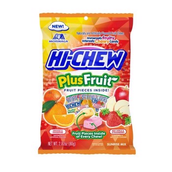 HI CHEW - PLUS FRUIT MIX 2.82 OZ BAG 6 CT (S)