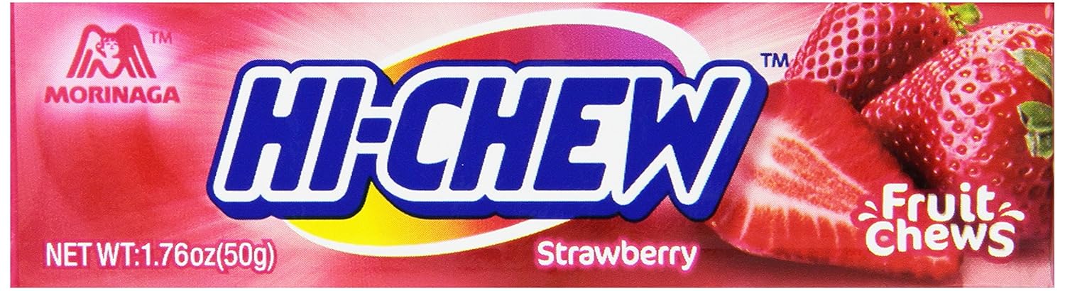 HI CHEW - STRAWBERRY CHEWS 1.76 OZ 15 CT (S)