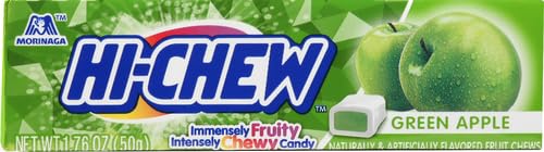 HI CHEW - GREEN APPLE CHEWS 1.76 OZ 15 CT (S)