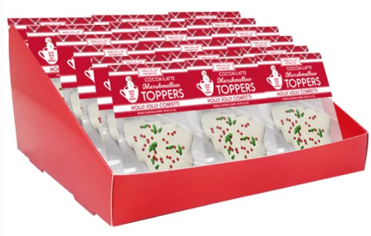 MELVILLE - TOPPERS MARSH WHITE CHOC TREES 18 CT (X)