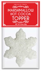 MELVILLE - TOPPERS ASST SNOWFLAKES 18 CT (X)