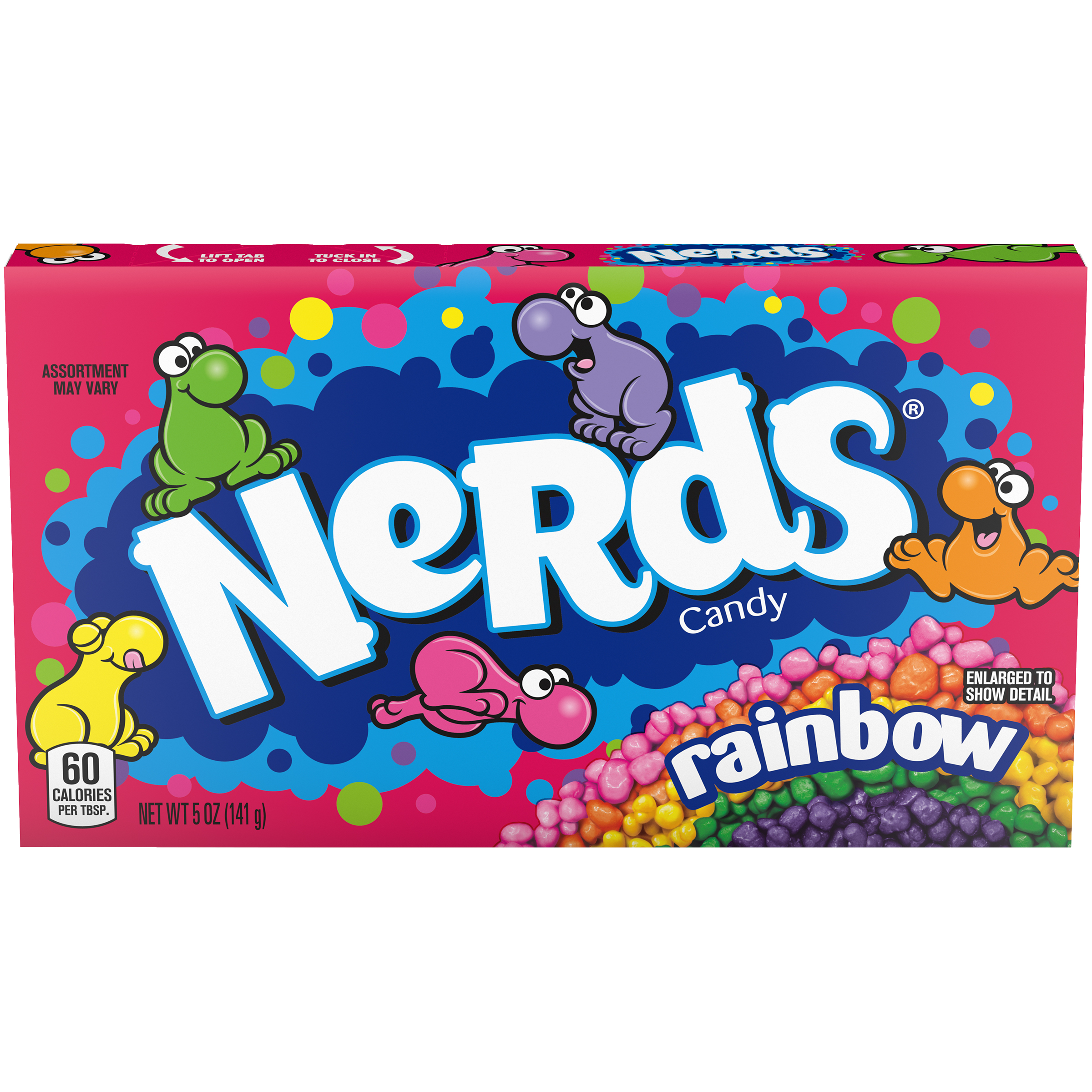 NESTLE - RAINBOW NERDS 5 OZ BX 12 CT (S)