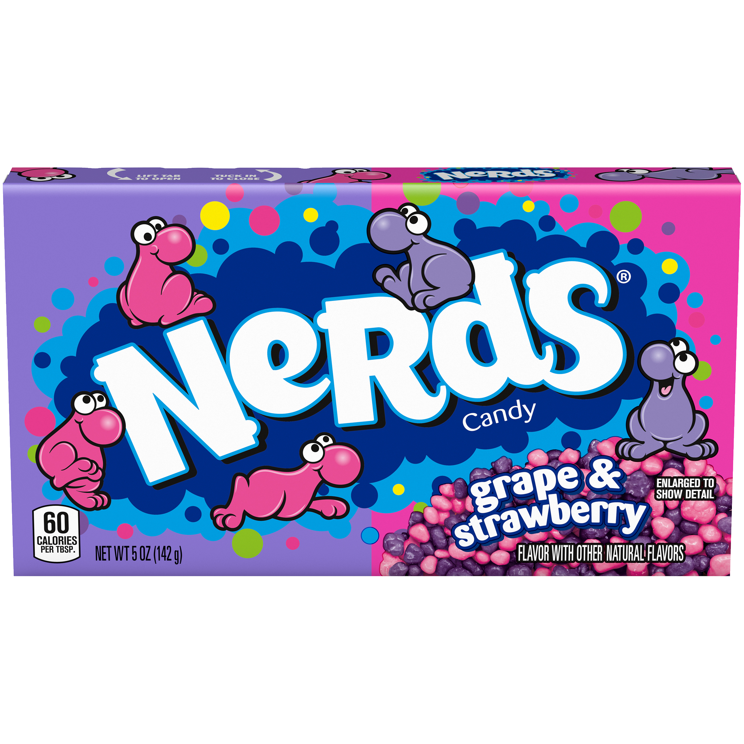 NESTLE - NERDS GRAPE/STRAW 5 OZ BOX 12 CT (S)