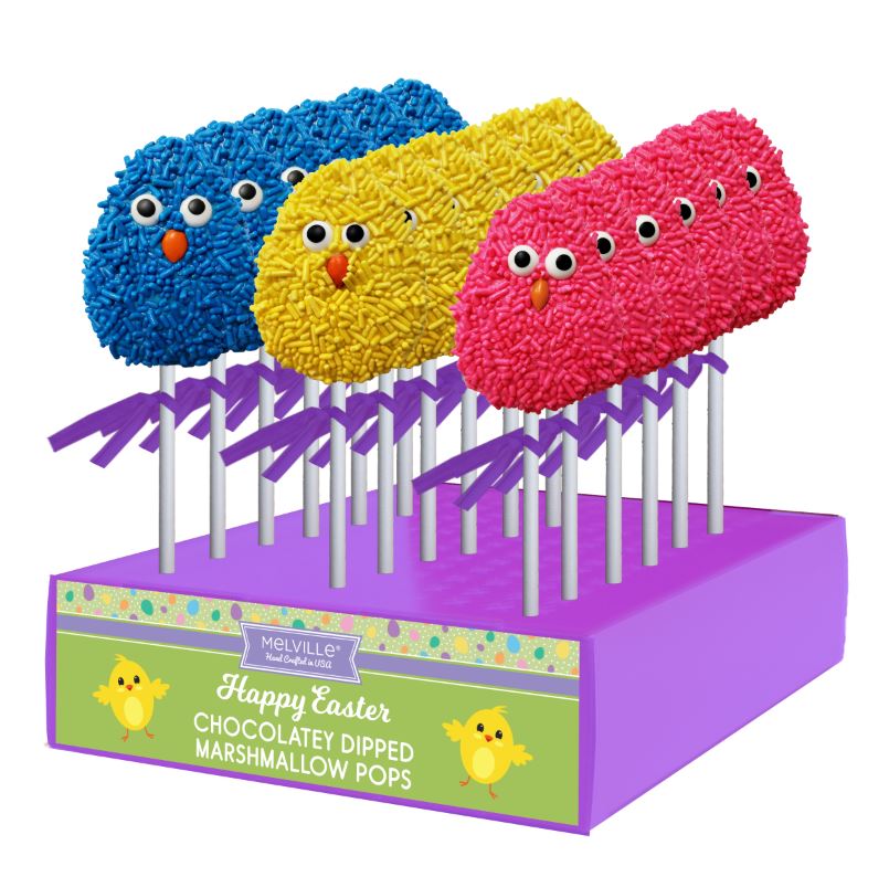 MELVILLE - MARSH/CHOC BIRD POPS 18 CT (E)