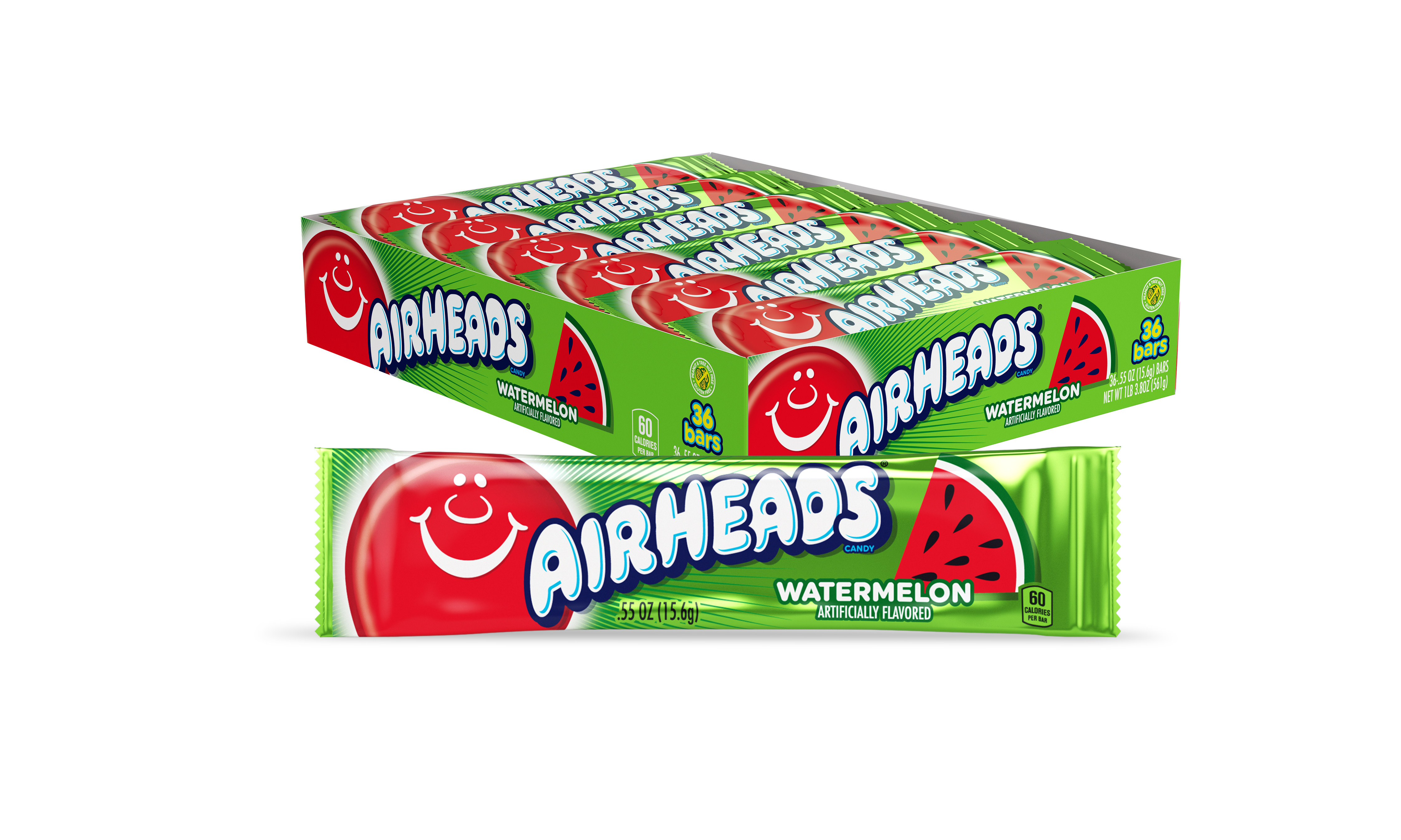 VAN MELLE - AIRHEADS WATERMELON 36 CT