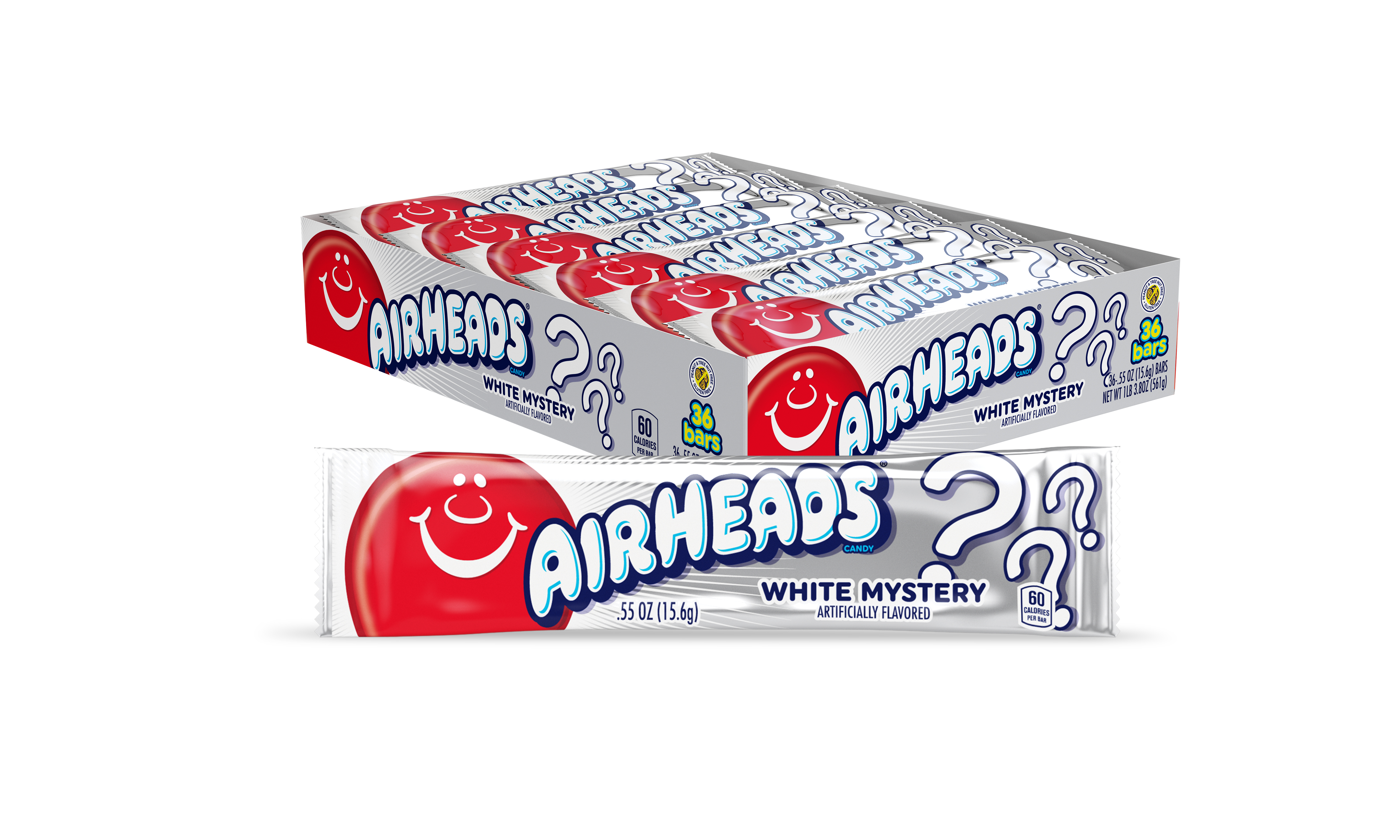 VAN MELLE - AIRHEADS WHITE MYSTERY 36 CT