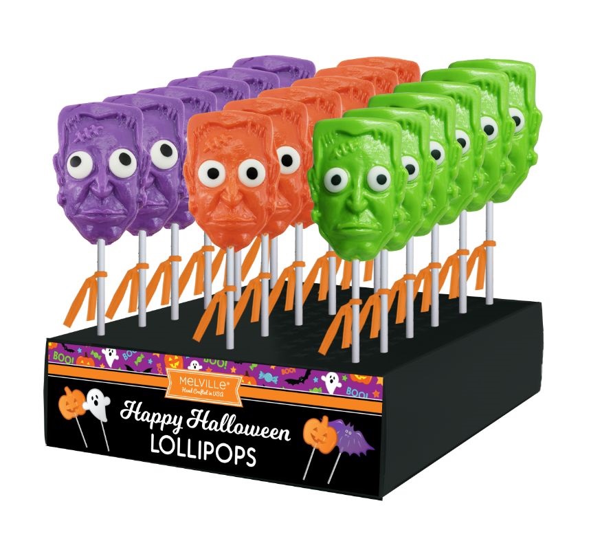 MELVILLE - FRANKENSTEIN HEAD POPS 24 CT (H)