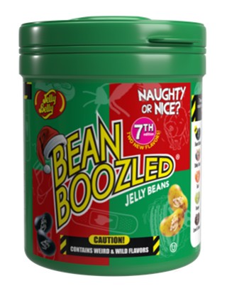 (G) NAUGHTY/NICE BEANBOOZLED DISPENSER 3.5 OZ 12 CT (X)