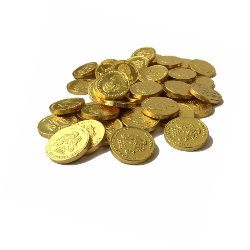 FIESTA / GREAT BAY - GOLD COINS LARGE