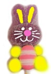 ALLISONS - PURPLE BUNNY JELLY CANDY WRPD 2.2 LB (E)
