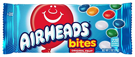 VAN MELLE - AIRHEADS FRUIT BITES 2 OZ 18 CT