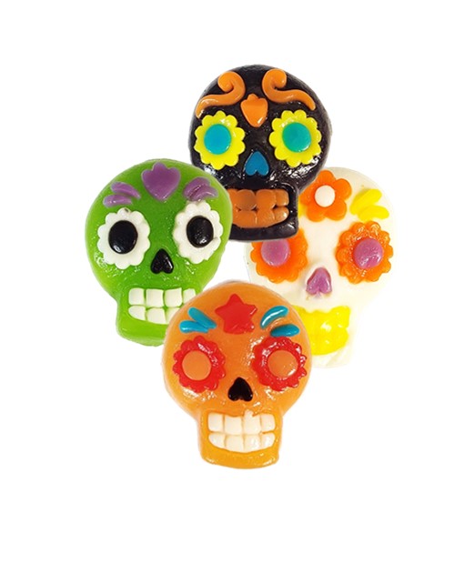 ALLISONS - SUGAR SKULL JELLY PCS WRPD 2.2 LB (H)