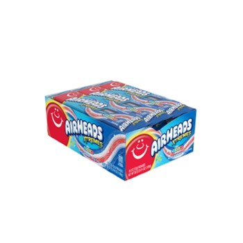 VAN MELLE - EXTREME AIRHEADS BL RASP 18 CT