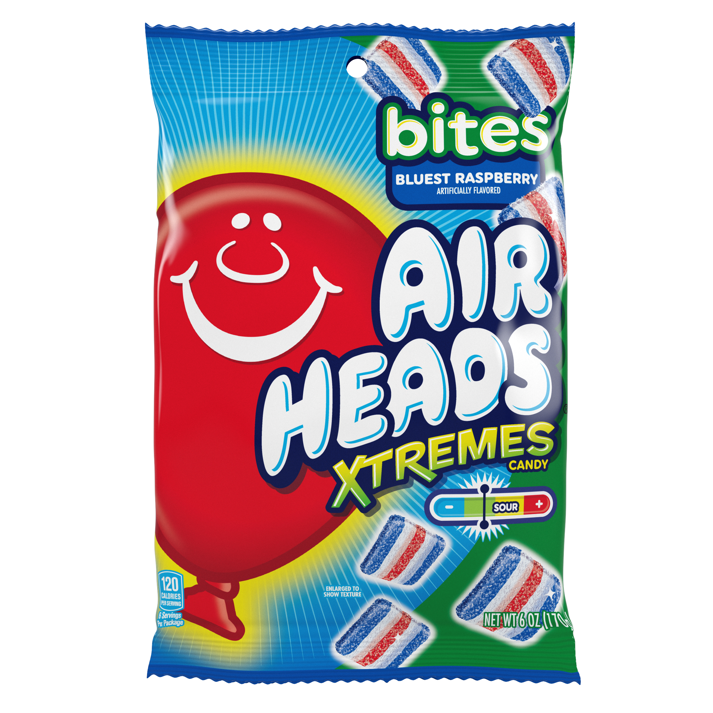 VAN MELLE - AIRHEADS XTREME BITES 2 OZ 18 CT