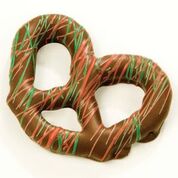(A) PRETZEL - 3 RING XMAS MILK W/STRINGS (X)