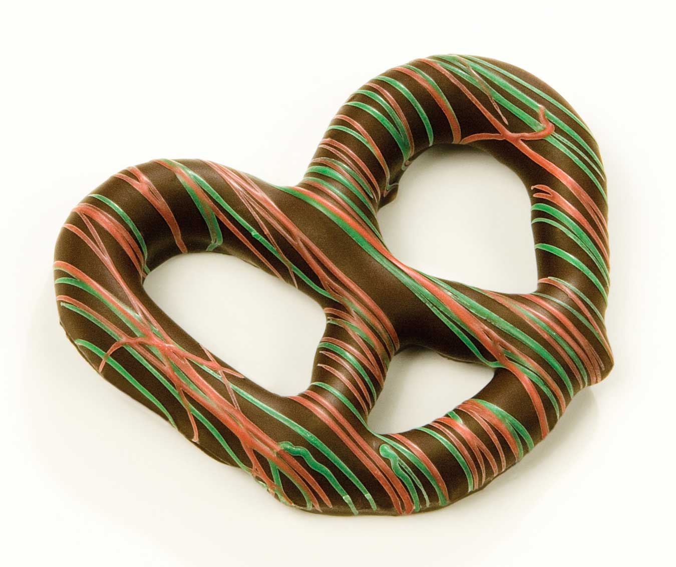 (A) PRETZEL - 3 RING XMAS DARK W/STRINGS (X)