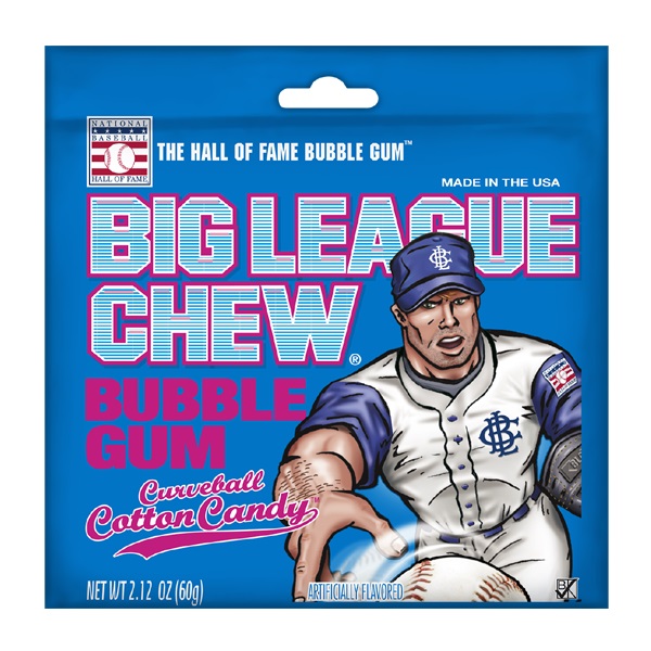 FORD - BIG LEAGUE CHEW COTTON CANDY 12 CT
