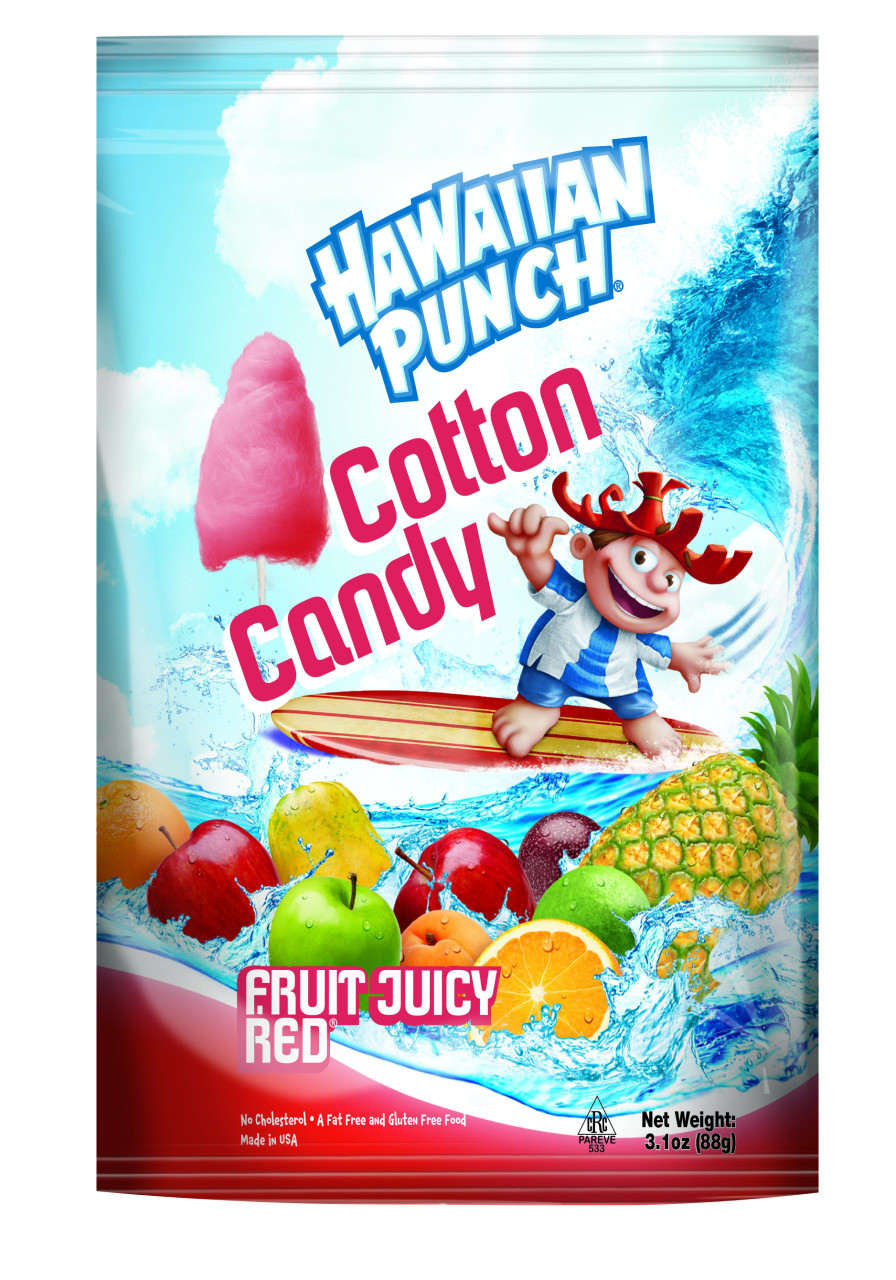 TASTE OF NATURE - HAW PUNCH COTTON CANDY 3.1 OZ 12 CT (S)