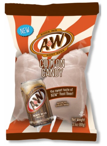 TASTE OF NATURE - A&W R BEER COTTON CANDY 3.1 OZ 12 CT (S)