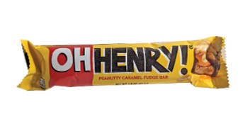 FERRERO - OH HENRY BARS 1.5 OZ 24 CT