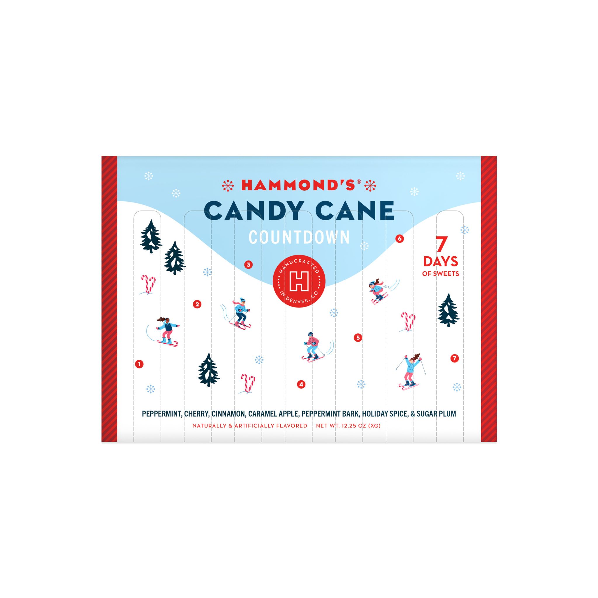 HAMMONDS - CANDY CANE COUNTDOWN 12.25 OZ 7 CT (X)