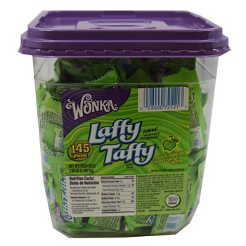 NESTLE - LAFFY TAFFY TUB APPLE 145 CT