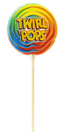 A & B - TWIRL POPS 5 OZ - 36 CT