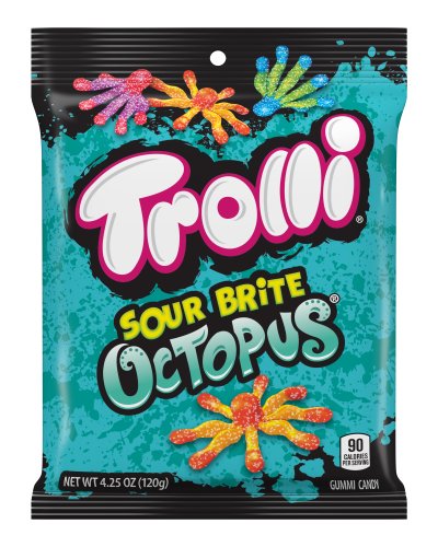 TROLLI - SOUR OCTOPUS 4.25 OZ BAG 12 CT(S)