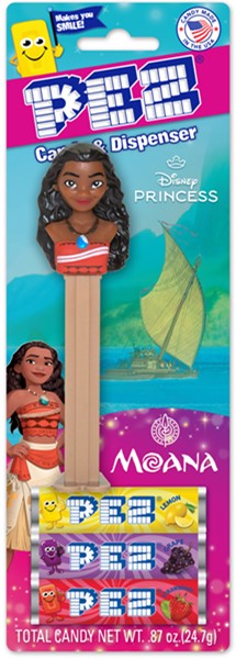 PEZ - MOANA ASST - 12 CT
