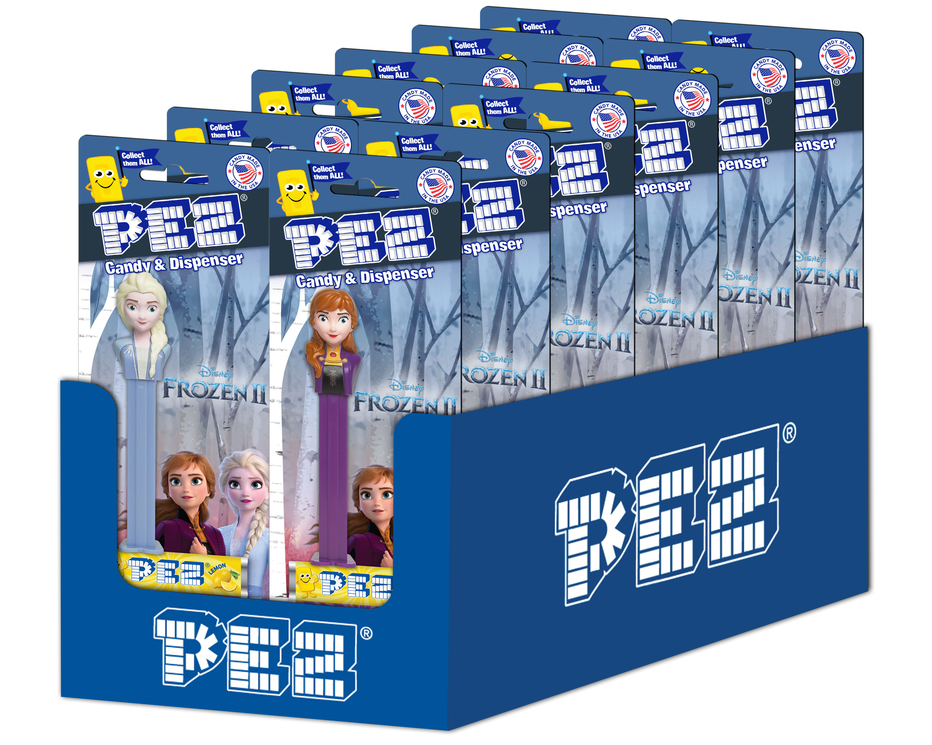 PEZ - FROZEN ASSORTMENT -12 CT