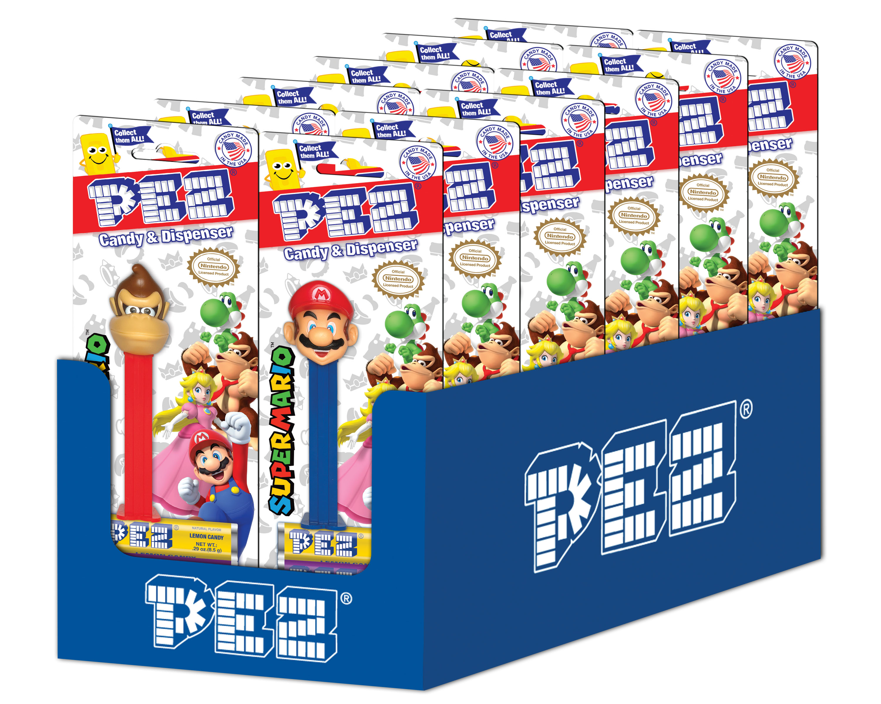 PEZ - NINTENDO ASST - 12 CT